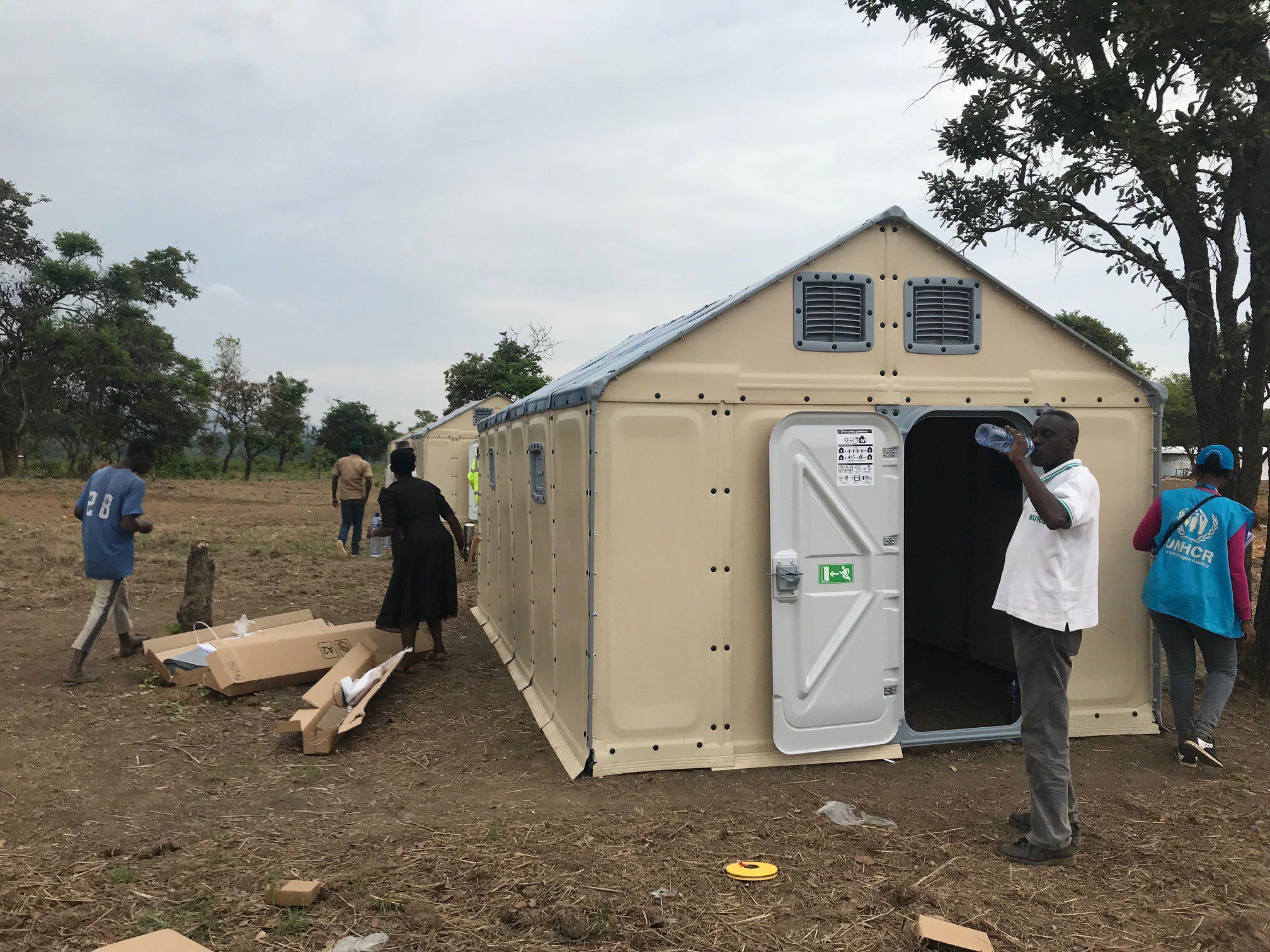Supporting transitional settlements in Central Africa 7