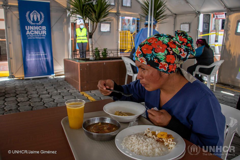 ECUADOR: 400 meals are served daily in this RHU diner RF2315189 IMG 5679