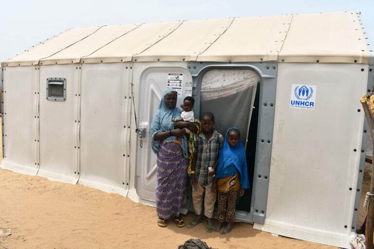 Sheltering displaced families in Chad with safe and dignified RHUs © UNHCR Aristophane Ngargoune 3 768x512