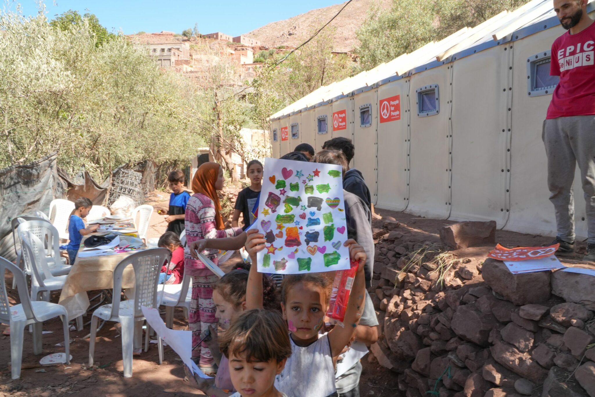 Supporting education for children and communities after the earthquake in Morocco DSC05649 2 Scaled