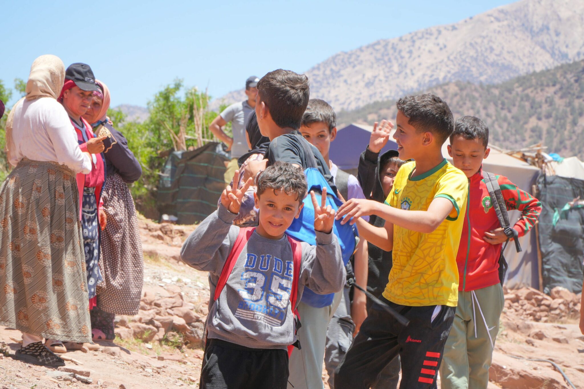 Supporting education for children and communities after the earthquake in Morocco DSC05814 2 Scaled