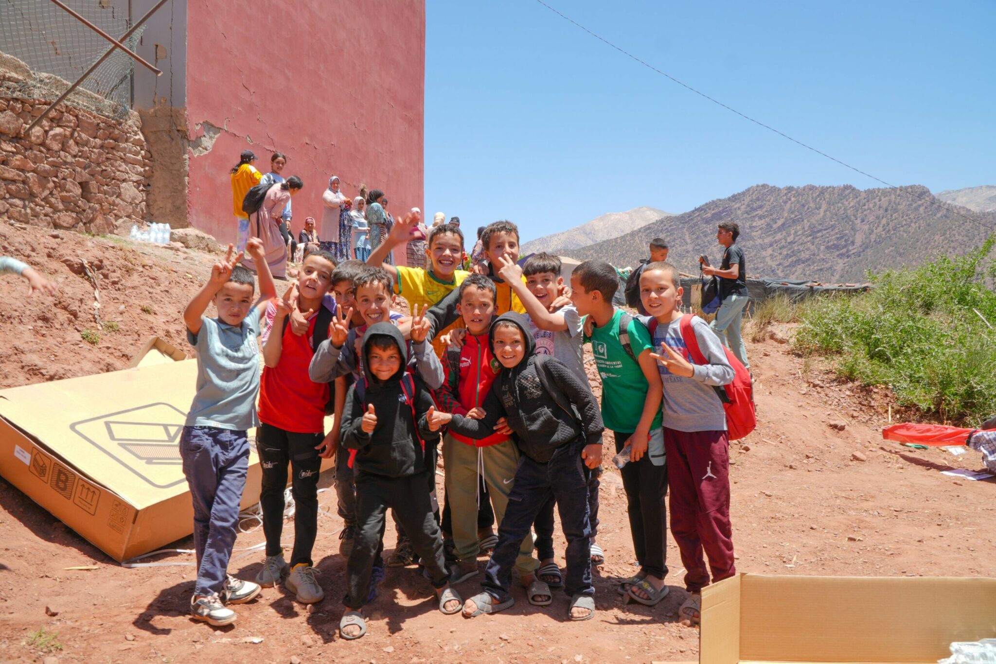 Supporting education for children and communities after the earthquake in Morocco DSC05823 2 Scaled